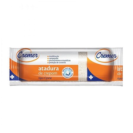 Atadura crepom cremer cysne 10cm x 1,8m