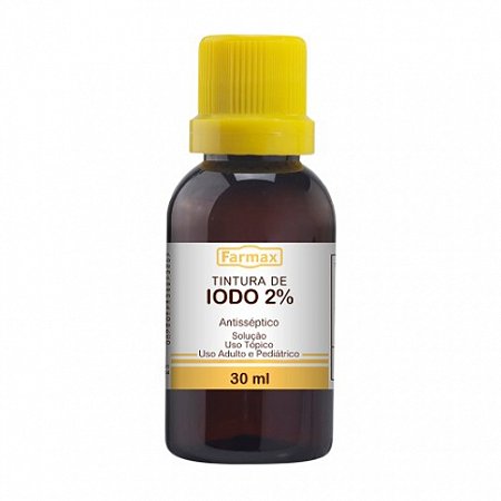 Tintura iodo 2% 30ml farmax