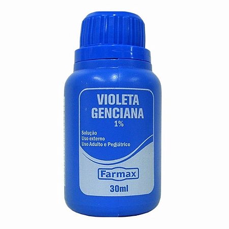 Violeta genciana solucao 1% farmax 30ml