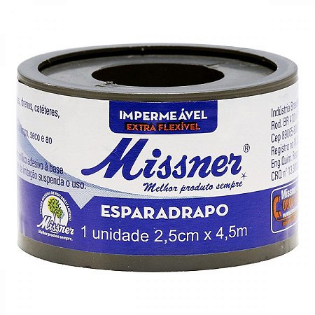 Esparadrapo missner 2 5cm x 4 5m