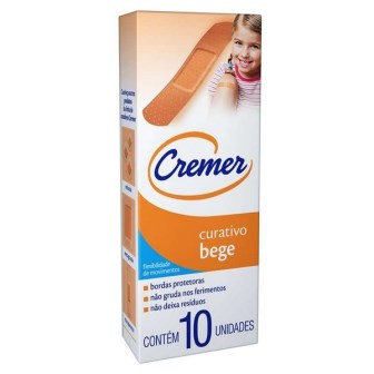Curativo cremer care transparente com 10 unidades