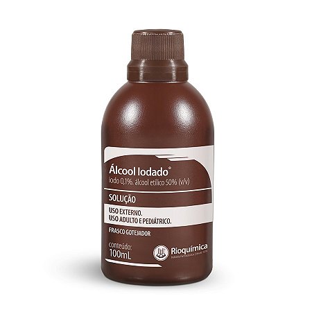 Alcool iodado 100ml rioquimica