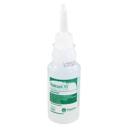 Alcool 70 etilico almotolia rioquimica 100ml