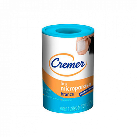 Fita microporosa cremer 10 cm x 4,5 m