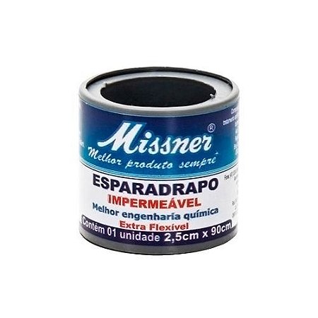 Esparadrapo missner impermeavel 2,5cmx90cm