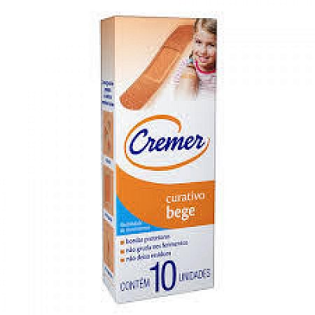 Curativo cremer care bege 10 unidades