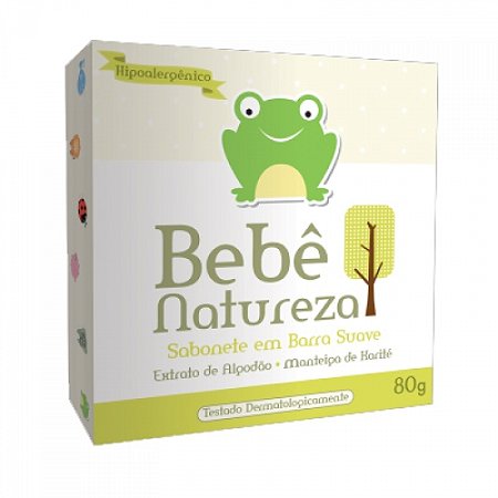 Sabonete infantil bebe natureza 80g