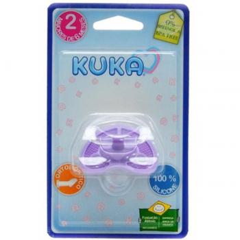 Chupeta super ventilada ortodontica fase 2 lilas kuka