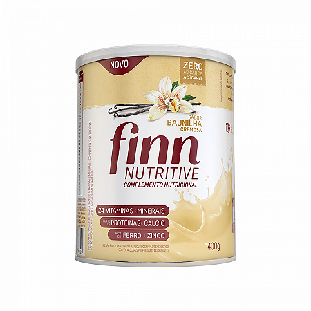 Finn nutritive 400g baunilha