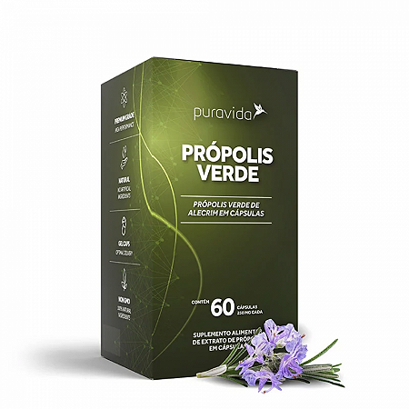 Propolis verde com 60 capsulas