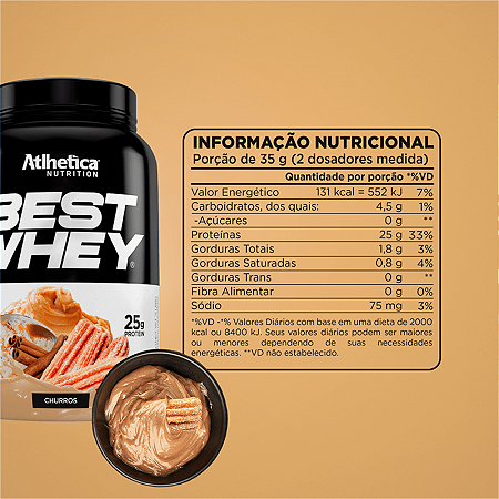 Best whey churros 900g