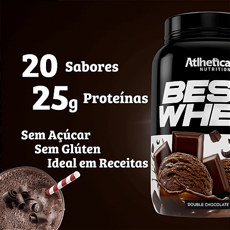 Best whey double chocolate 900g