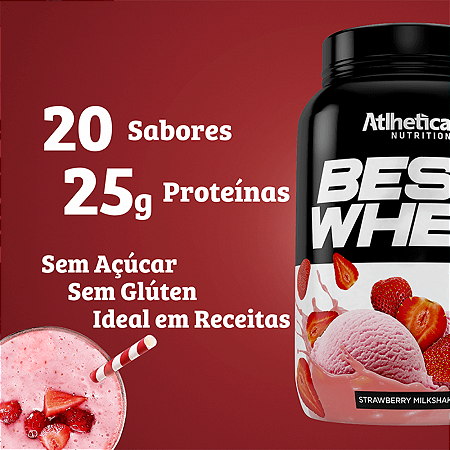 Best whey strawberry 900g