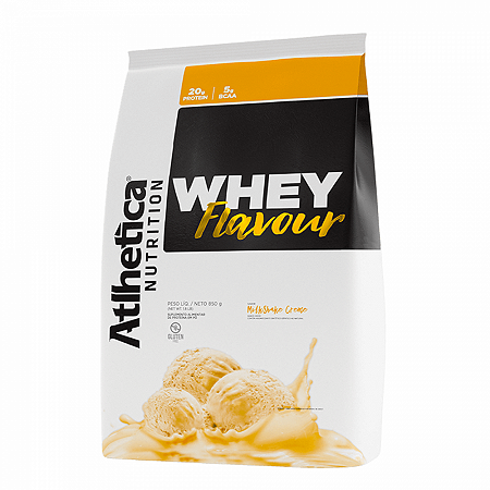 Whey flavour 850g milk shake de creme