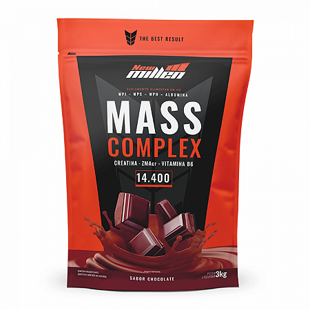 Mass Complex 3kg Refil Chocolate