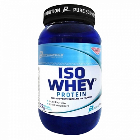 Iso whey protein morango 909g