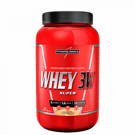 Whey 3w super 907g baunilha