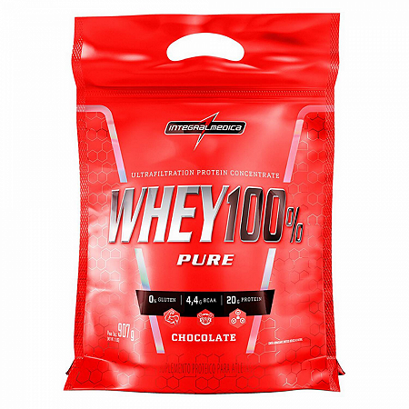 Whey 100% Pure Chocolate 907g Refil