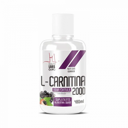 L-carnitina 2000 480ml acai com guarana