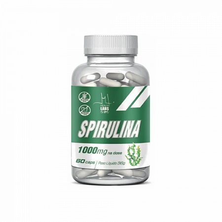 Spirulina 1000mg com 60 capsulas