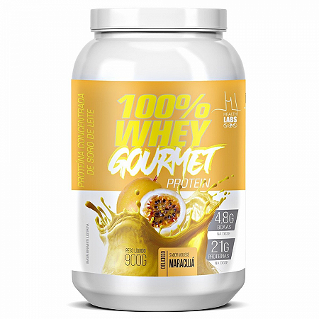 Whey gourmet 100% 900g mousse maracuja