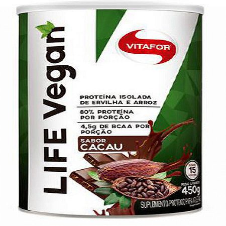 Life vegan 450g cacau