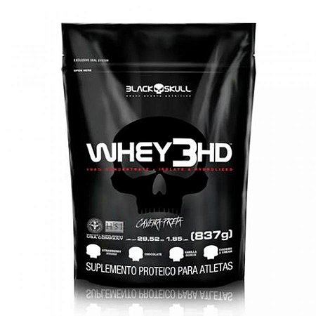 Whey 3hd refil baunilha 837g