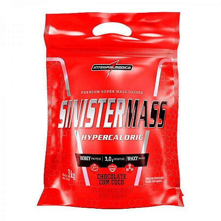 Sinister mass chocolate com coco 3kg