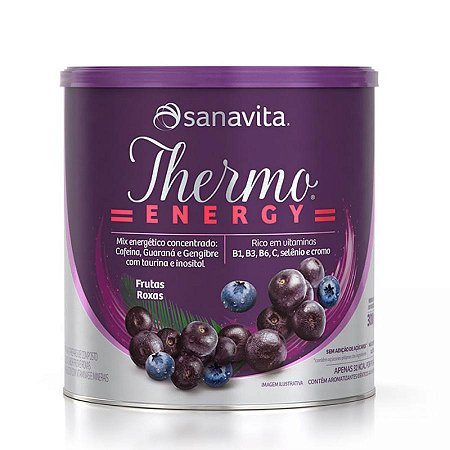 Thermo energy 300g frutas roxas