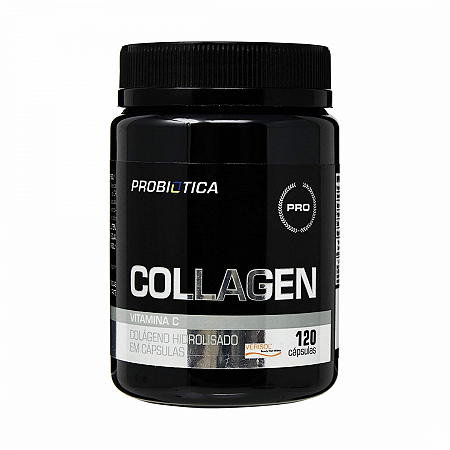 Collagen com vitamina c 120 capsulas