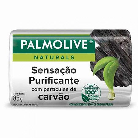 Palmolive sabonete sensacao purificante carvao 85g