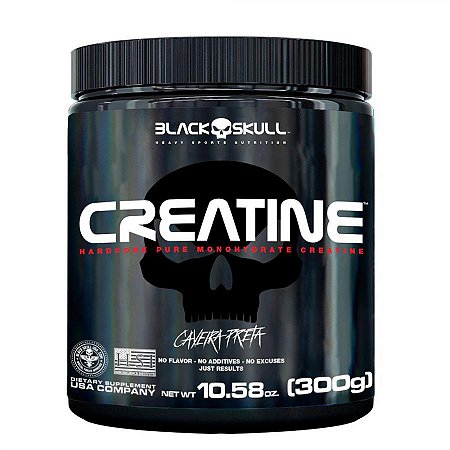 Creatine 300g black-skull