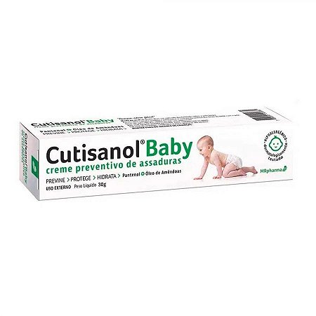 Creme preventivo de assadura cutisanol baby creme 30g