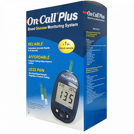 Aparelho de glicemia oncall plus