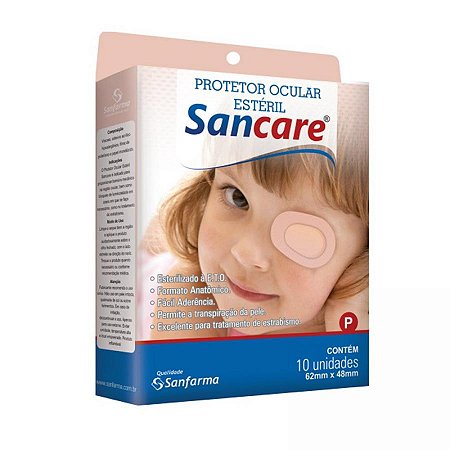 Sancare protetor ocular (p) c/10unid