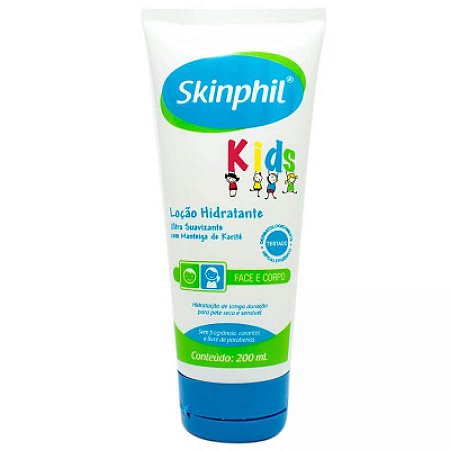 Locao hidratante skinphil kids 200 ml