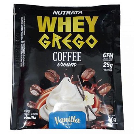 Whey Grego Bar Coffee Cream Vanilla 40g