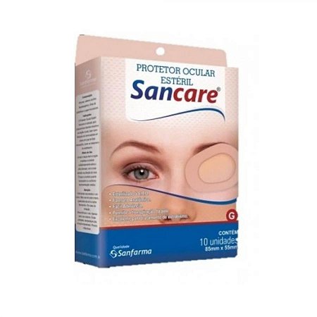 Sanfarma sancare protetor ocular esteril g c/10