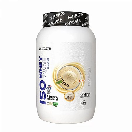 Iso Whey Pure 900g Creme De Baunilha