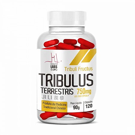 Tribulus Terrestris 750mg com 120caps capsulas