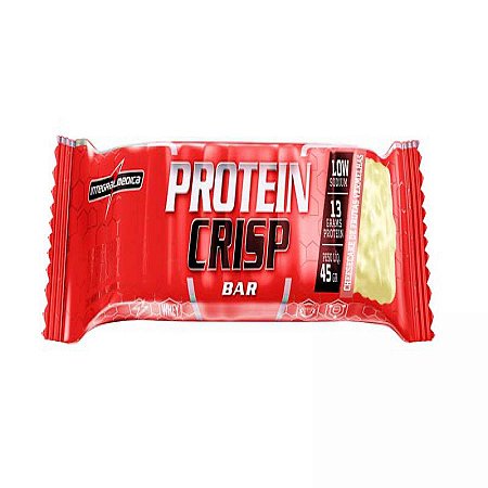 Protein crisp bar - 1 unidades cheesecake frutas vermelhas - integralmedica
