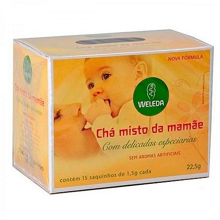 Cha misto da mamae weleda com 15 saquinhos