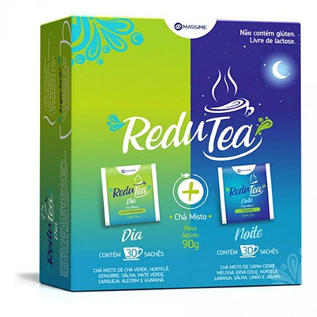 Redutea dia e noite cha misto 60 saches