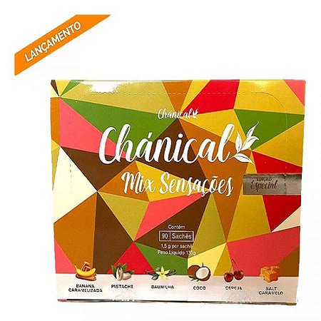 Chanical sensacoes mix gourmet 6 sabores 90 saches