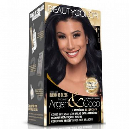 Tintura beauty color 1.0 preto onix