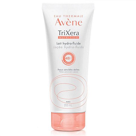 Locao hidratante avène trixera nutrition hydra-fluida com perfume com 200ml