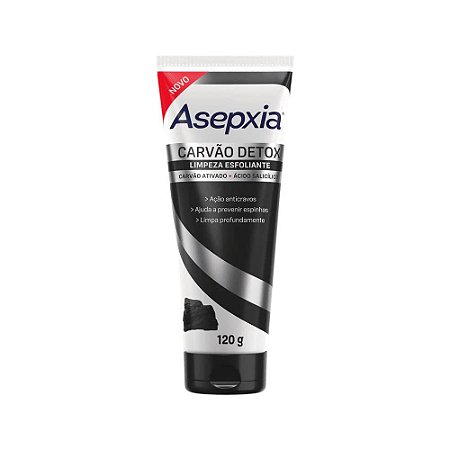 Asepxia Sab.carvao Detox 120g