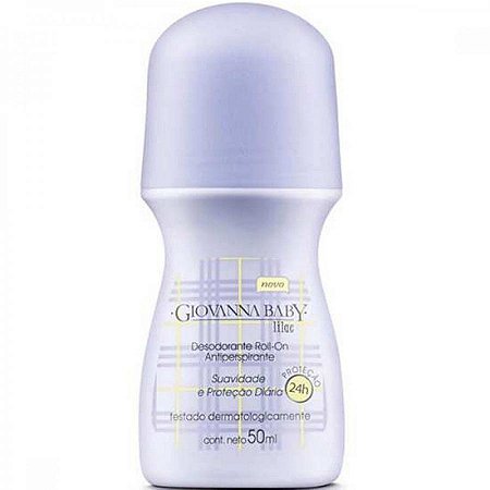 Kit desodorante roll-on giovanna baby classic com 2 unidades de 50ml cada