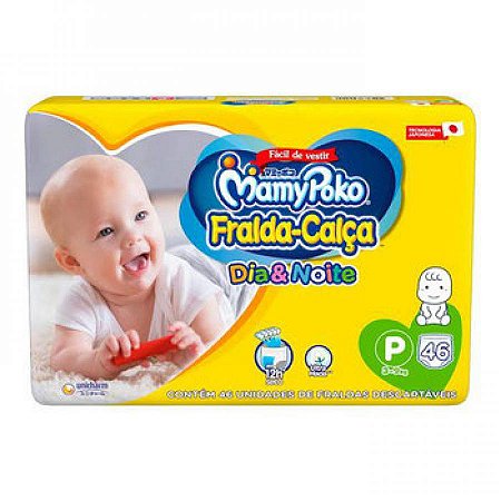 Fralda Calça MamyPoko Super Seca Tamanho P 46 Fraldas Descartáveis