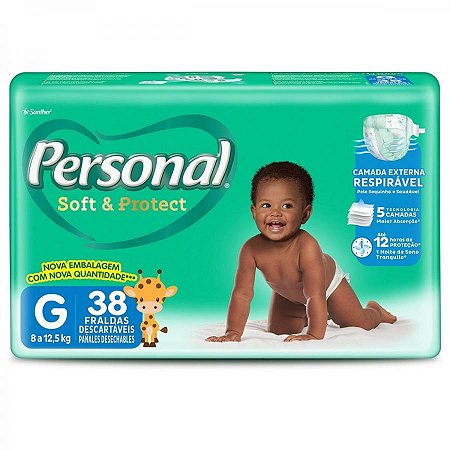 Fralda personal softprot mega g c/38